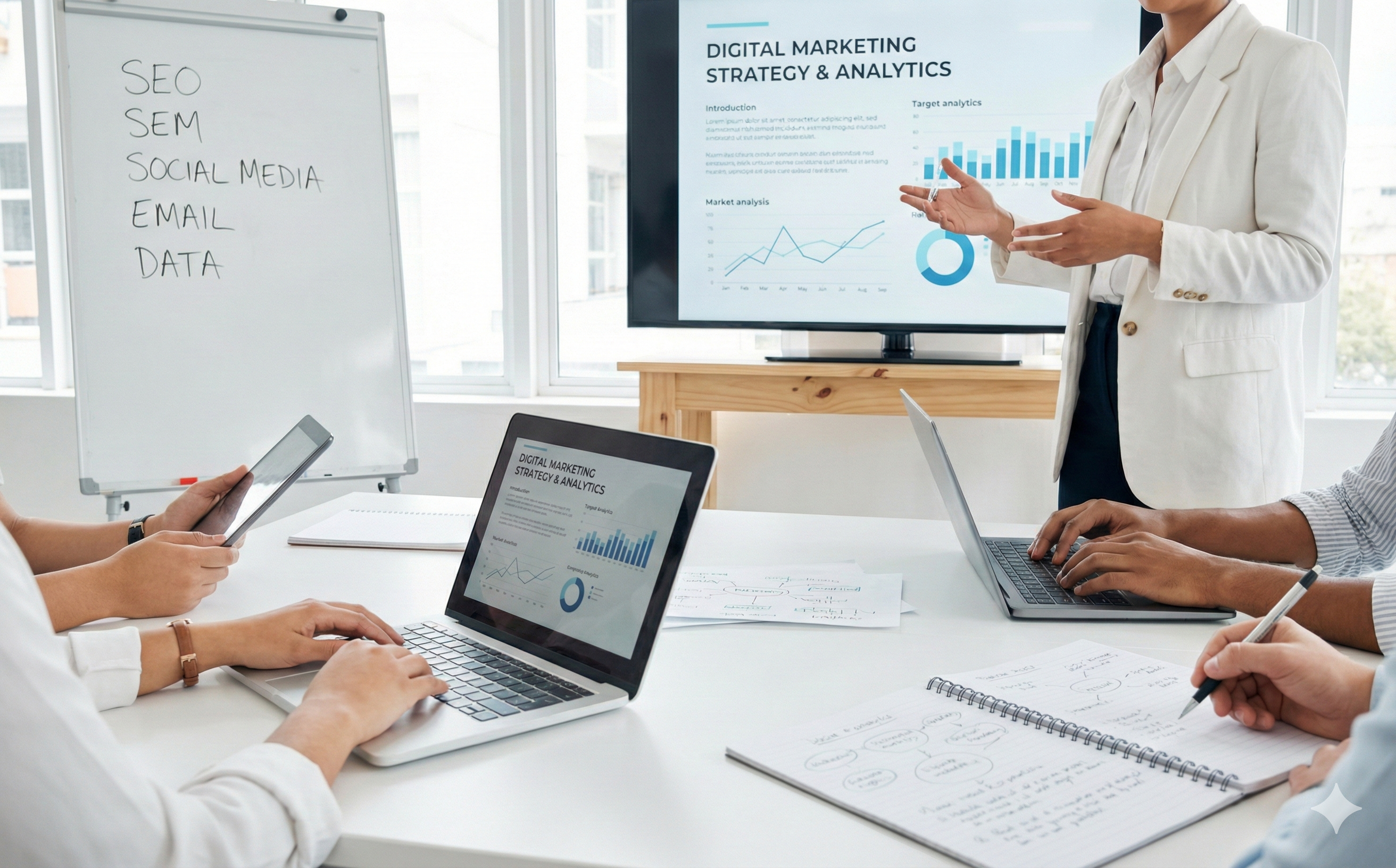 デジタルマーケティング研修の様子